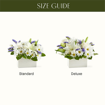 Beyond Blue Box Bouquet – A BEAUTIFUL DAY FLORIST WINE & GOURMET, Port Saint Lucie FL