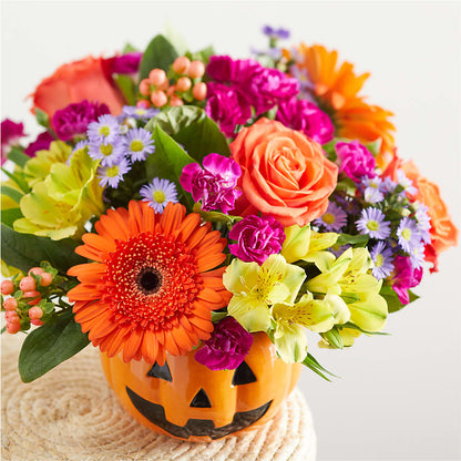 Tricks & Treats Pumpkin – A BEAUTIFUL DAY FLORIST WINE & GOURMET, Port Saint Lucie FL