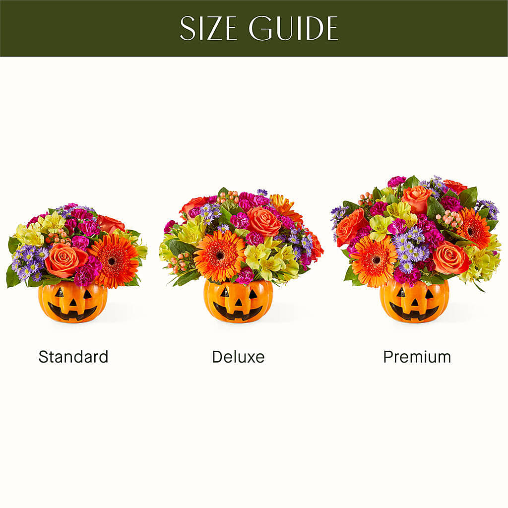Tricks & Treats Pumpkin – A BEAUTIFUL DAY FLORIST WINE & GOURMET, Port Saint Lucie FL