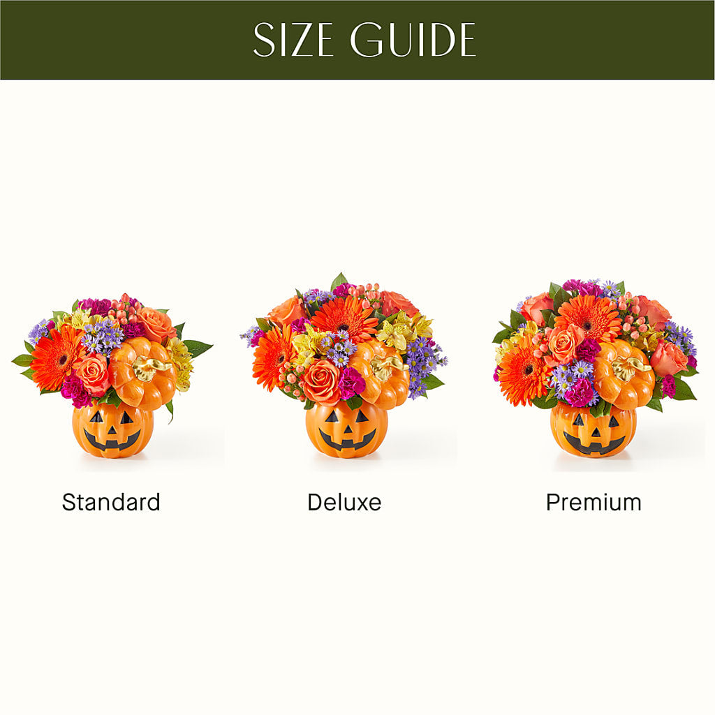 Tricks & Treats Pumpkin – A BEAUTIFUL DAY FLORIST WINE & GOURMET, Port Saint Lucie FL