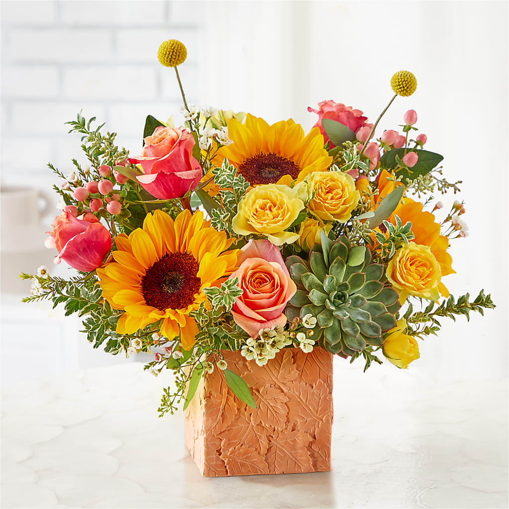Sunflower Season Bouquet – A BEAUTIFUL DAY FLORIST WINE & GOURMET, Port Saint Lucie FL