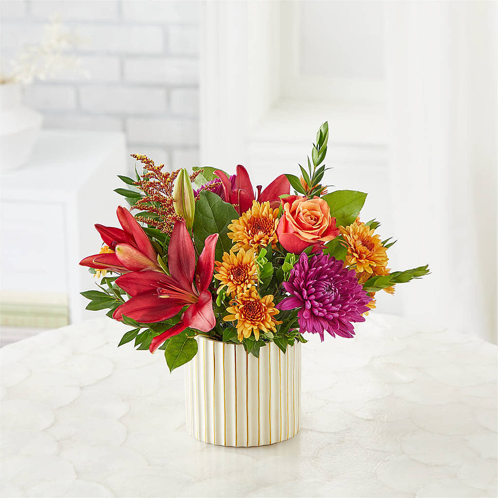 Burgundy Landscape Bouquet – A BEAUTIFUL DAY FLORIST WINE & GOURMET, Port Saint Lucie FL