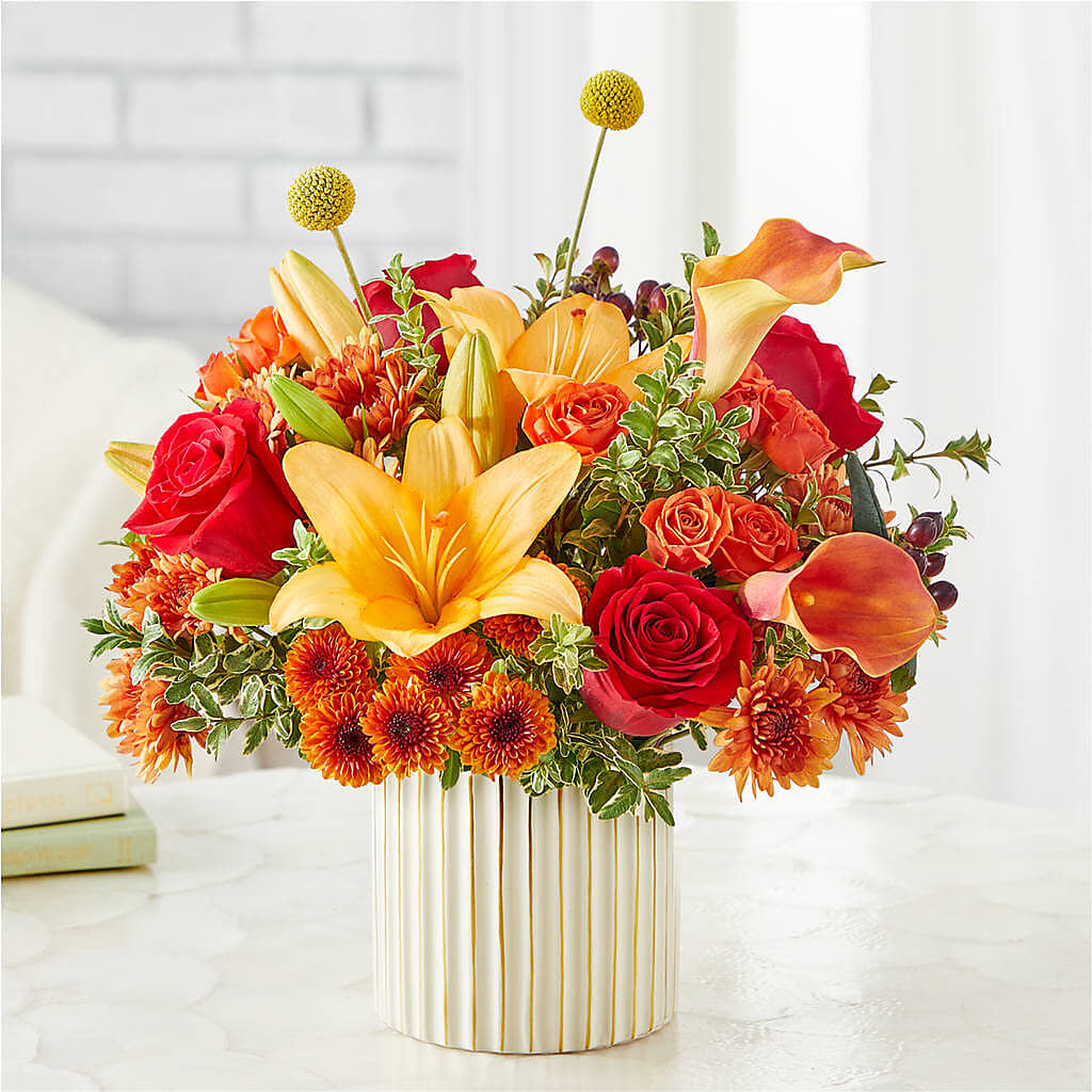 Scarlet Skies Bouquet – A BEAUTIFUL DAY FLORIST WINE & GOURMET, Port Saint Lucie FL