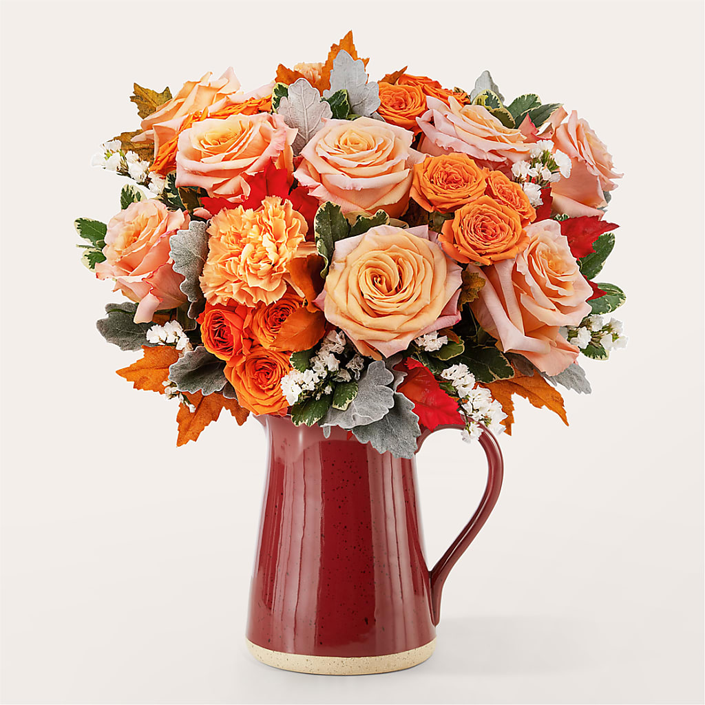 Pumpkin Pie Bouquet – A BEAUTIFUL DAY FLORIST WINE & GOURMET, Port Saint Lucie FL