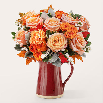 Pumpkin Pie Bouquet – A BEAUTIFUL DAY FLORIST WINE & GOURMET, Port Saint Lucie FL