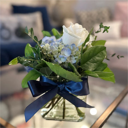 Sky Blue Delight Bouquet – A BEAUTIFUL DAY FLORIST WINE & GOURMET, Port Saint Lucie FL
