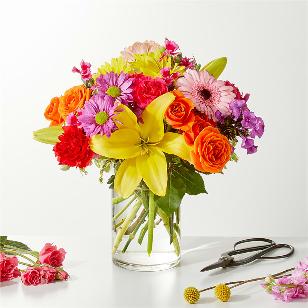 Cue the Confetti - A Florist Original – A BEAUTIFUL DAY FLORIST WINE & GOURMET, Port Saint Lucie FL