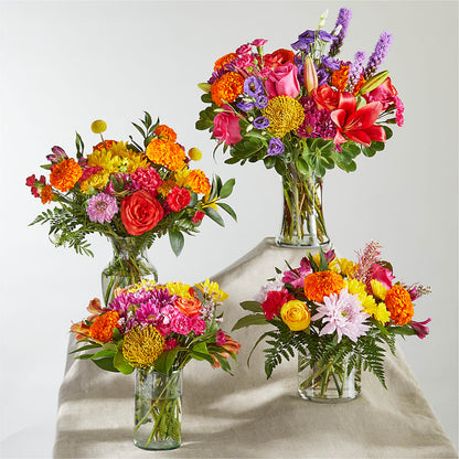 Feast of Color – A Florist Original – A BEAUTIFUL DAY FLORIST WINE & GOURMET, Port Saint Lucie FL