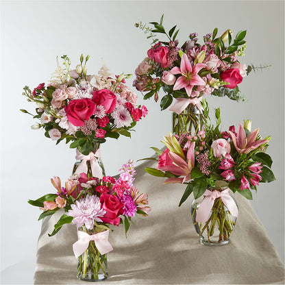 Pink Ribbon - A Florist Original – A BEAUTIFUL DAY FLORIST WINE & GOURMET, Port Saint Lucie FL