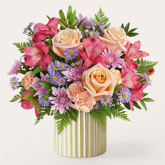 Sunset Serenade Bouquet – A BEAUTIFUL DAY FLORIST WINE & GOURMET, Port Saint Lucie FL