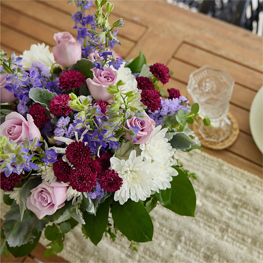 Violet Frost Bouquet – A BEAUTIFUL DAY FLORIST WINE & GOURMET, Port Saint Lucie FL