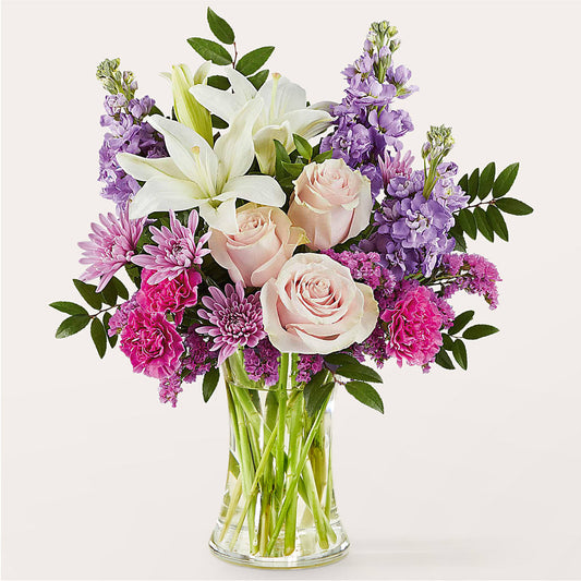 High Tea Bouquet – A BEAUTIFUL DAY FLORIST WINE & GOURMET, Port Saint Lucie FL