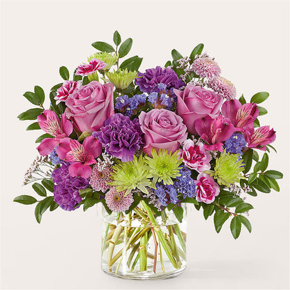 Glass Half Full Bouquet – A BEAUTIFUL DAY FLORIST WINE & GOURMET, Port Saint Lucie FL