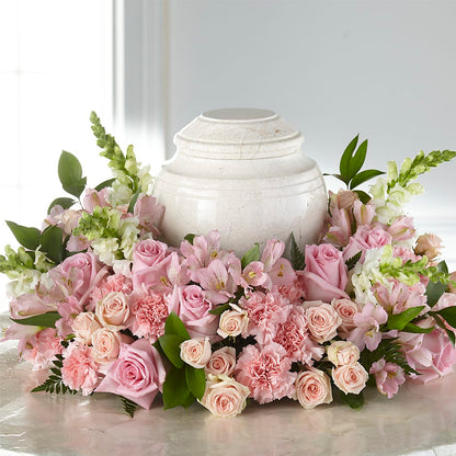 Blooms of Hope Cremation Adornment – A BEAUTIFUL DAY FLORIST WINE & GOURMET, Port Saint Lucie FL