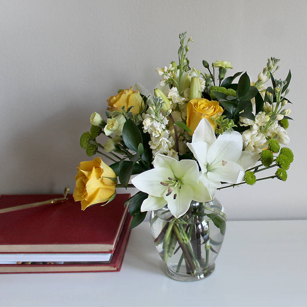 Hope & Serenity Bouquet – A BEAUTIFUL DAY FLORIST WINE & GOURMET, Port Saint Lucie FL