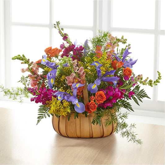 Garden of Life Basket – A BEAUTIFUL DAY FLORIST WINE & GOURMET, Port Saint Lucie FL