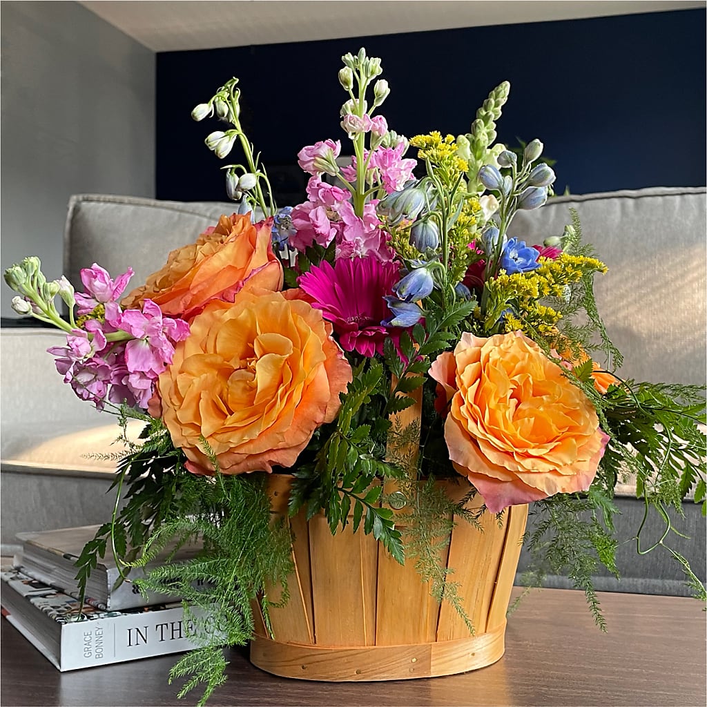 Garden of Life Basket – A BEAUTIFUL DAY FLORIST WINE & GOURMET, Port Saint Lucie FL