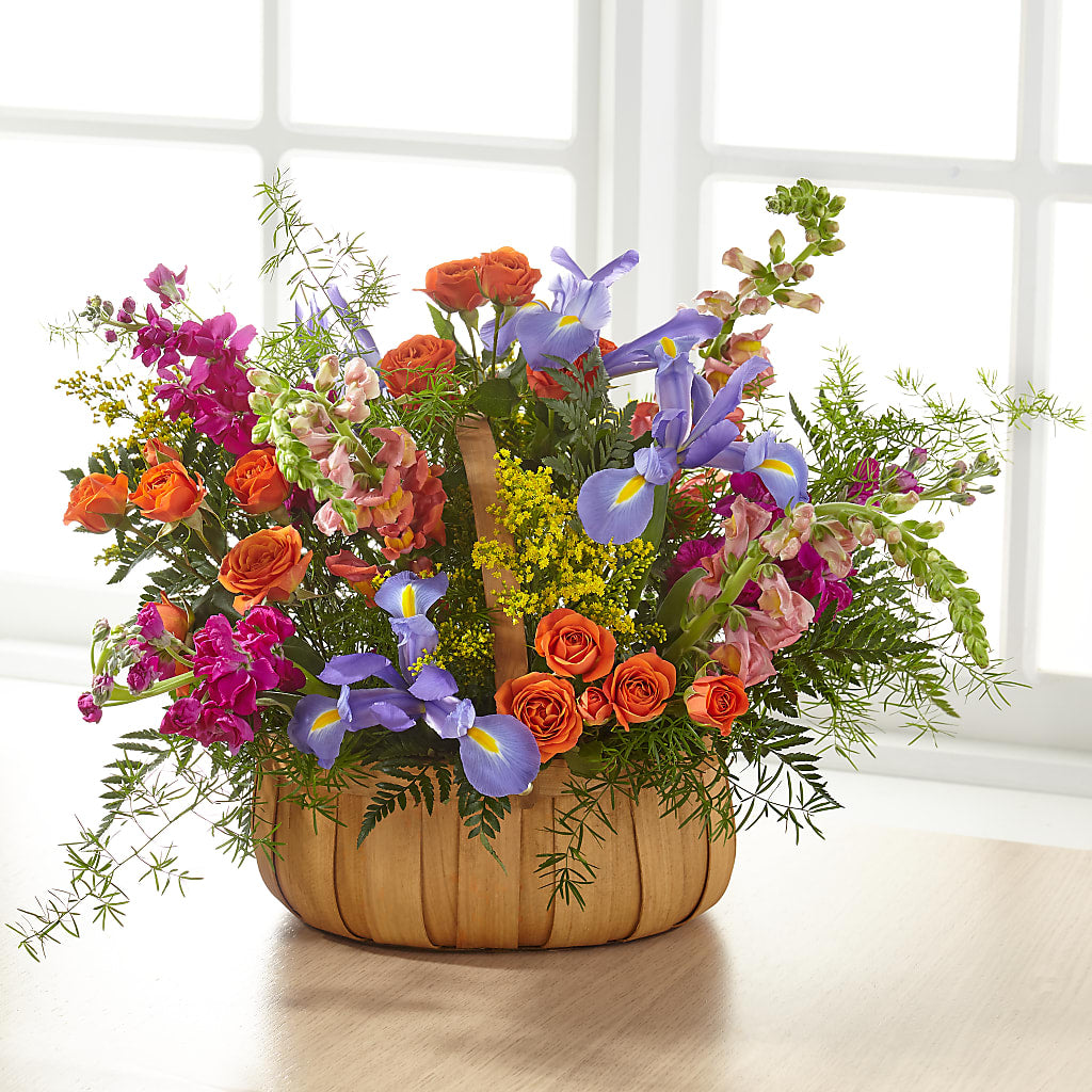 Garden of Life Basket – A BEAUTIFUL DAY FLORIST WINE & GOURMET, Port Saint Lucie FL