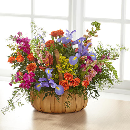 Garden of Life Basket – A BEAUTIFUL DAY FLORIST WINE & GOURMET, Port Saint Lucie FL