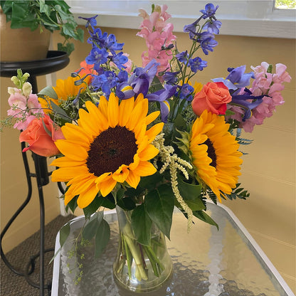 Rays of Life Bouquet – A BEAUTIFUL DAY FLORIST WINE & GOURMET, Port Saint Lucie FL