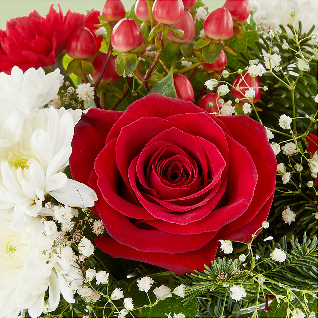 Chance of Flurries Bouquet – A BEAUTIFUL DAY FLORIST WINE & GOURMET, Port Saint Lucie FL