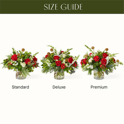 Deck the Halls Bouquet – A BEAUTIFUL DAY FLORIST WINE & GOURMET, Port Saint Lucie FL