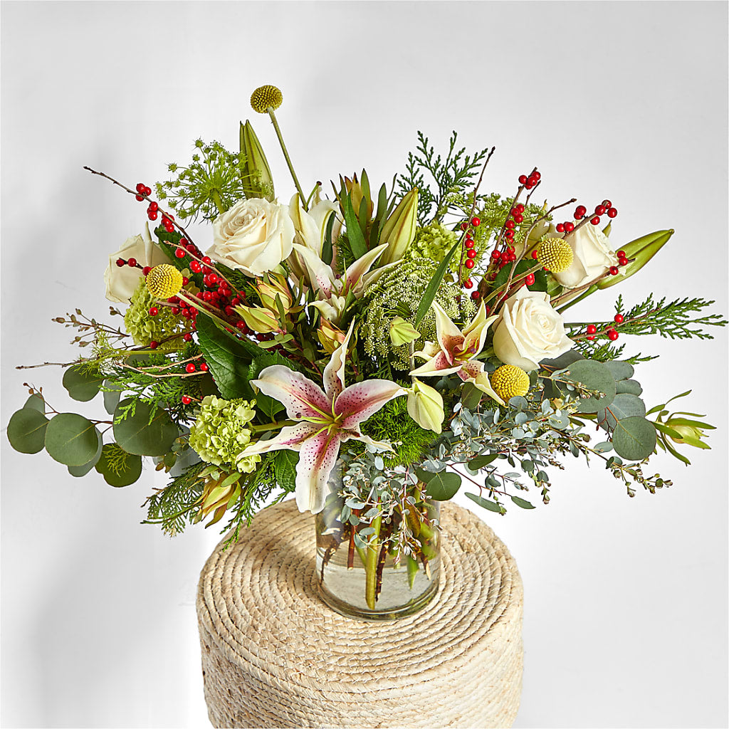 Berry & Bright Bouquet – A BEAUTIFUL DAY FLORIST WINE & GOURMET, Port Saint Lucie FL