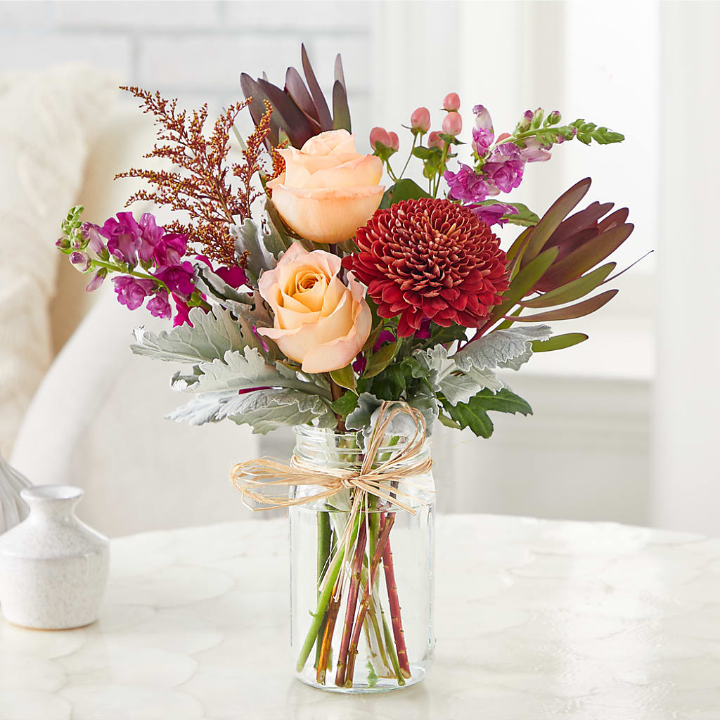 Moody Hues Bouquet – A BEAUTIFUL DAY FLORIST WINE & GOURMET, Port Saint Lucie FL