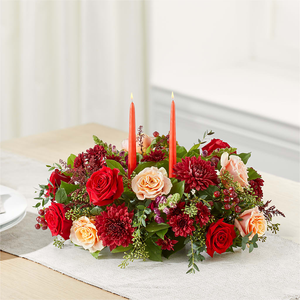 Most Thankful Centerpiece – A BEAUTIFUL DAY FLORIST WINE & GOURMET, Port Saint Lucie FL