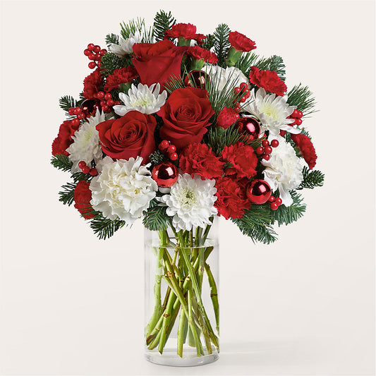 Good Tidings Bouquet – A BEAUTIFUL DAY FLORIST WINE & GOURMET, Port Saint Lucie FL