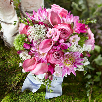 Pink Profusion Bouquet – A BEAUTIFUL DAY FLORIST WINE & GOURMET, Port Saint Lucie FL