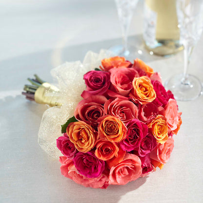 Sweet Roses Bouquet – A BEAUTIFUL DAY FLORIST WINE & GOURMET, Port Saint Lucie FL