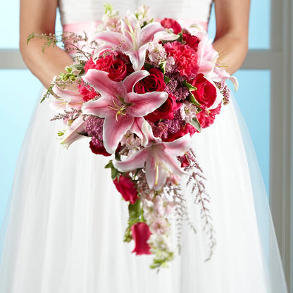 Lily & Rose Bouquet – A BEAUTIFUL DAY FLORIST WINE & GOURMET, Port Saint Lucie FL