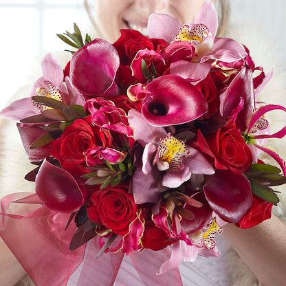 Heart of Hearts Bouquet – A BEAUTIFUL DAY FLORIST WINE & GOURMET, Port Saint Lucie FL